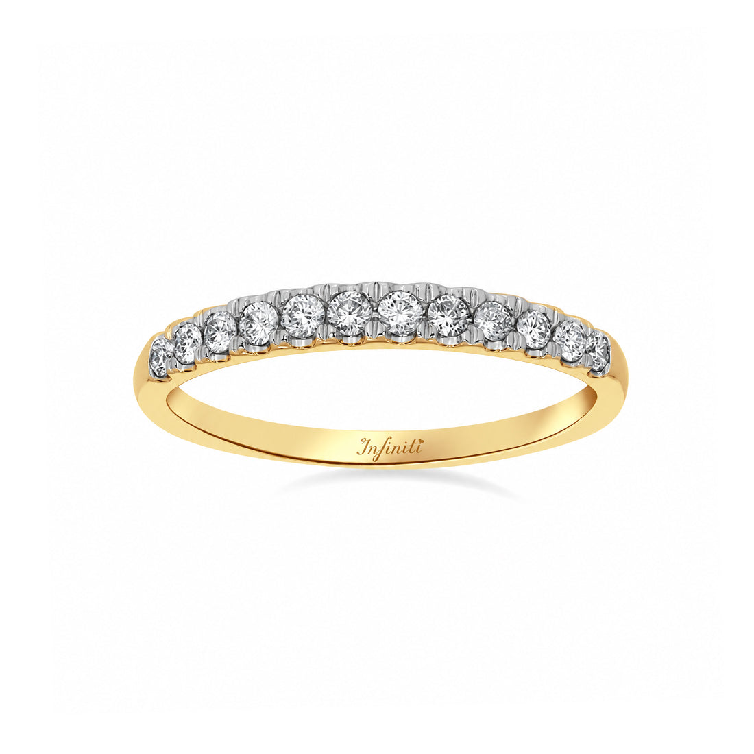 Churumbela Oro 14k - Pavé Diamantes Naturales 0.25 CTW