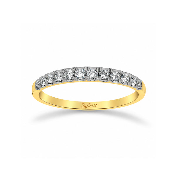 Churumbela Oro 14k - Diamantes Naturales 0.15 CTW