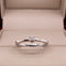 Anillo Solitario Oro Blanco 14k - Diamante Natural de 0.05 CT