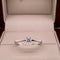 Anillo Oro Blanco 14k - Diamante de 11 Puntos