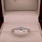 Anillo Oro Blanco 14k - Pavé con Diamante Natural 0.14 CTW
