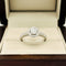 Anillo Oro Blanco 14k - Diamantes Natural de 0.50 CTW