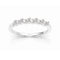 Churumbela Oro Blanco 14k - Diamantes Naturales 0.15 CTW