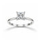 Anillo Oro Blanco 14k - 1.00 CT Diamante de Laboratorio IGI