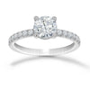 Anillo Oro Blanco 14k - 1.35 CTW Diamante de Laboratorio