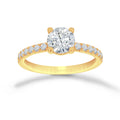 Anillo Oro 14k - 1.35 CTW Diamante de Laboratorio