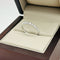 Churumbela Oro Blanco 14k - Diamantes Laboratorio de 0.52 CTW