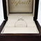 Anillo Oro Blanco 14k - 0.19 CT Diamante de Laboratorio