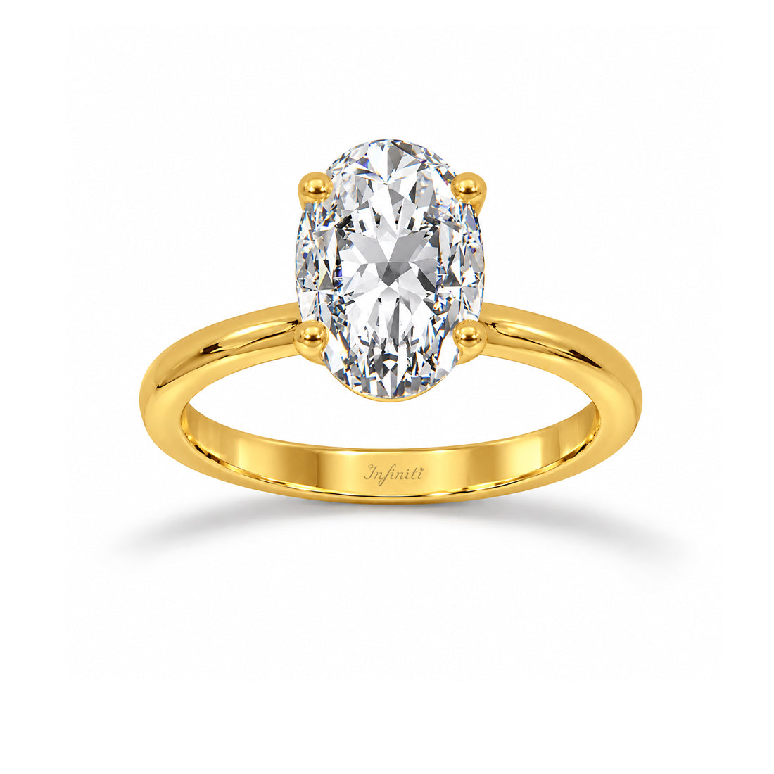 Anillo Oro 14k - 2.00 CT Diamante de Laboratorio IGI