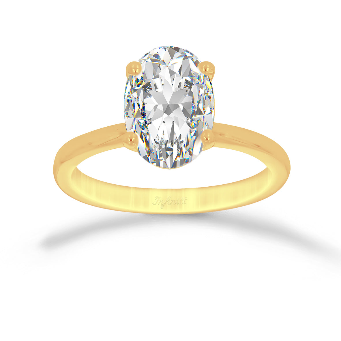 Anillo Oro 14k - 2.00 CT Diamante de Laboratorio IGI