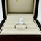 Anillo Oro Blanco 14k - 2.30 CTW Diamante de Laboratorio IGI
