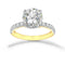Anillo Oro 14k - 2.40 CTW Diamante de Laboratorio IGI