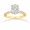Anillo Oro 14k - 2.65 CTW Diamante de Laboratorio IGI