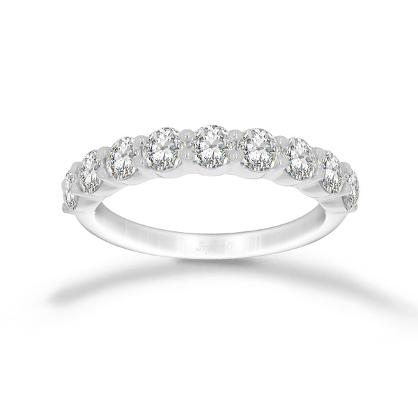 Churumbela Oro Blanco 14k - Diamantes de Laboratorio de 1.00 CTW
