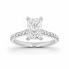 Anillo Oro Blanco 14k - 2.50 CTW Diamante de Laboratorio IGI