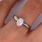 Anillo Oro Blanco 14k - 0.70 CT Diamante de Laboratorio