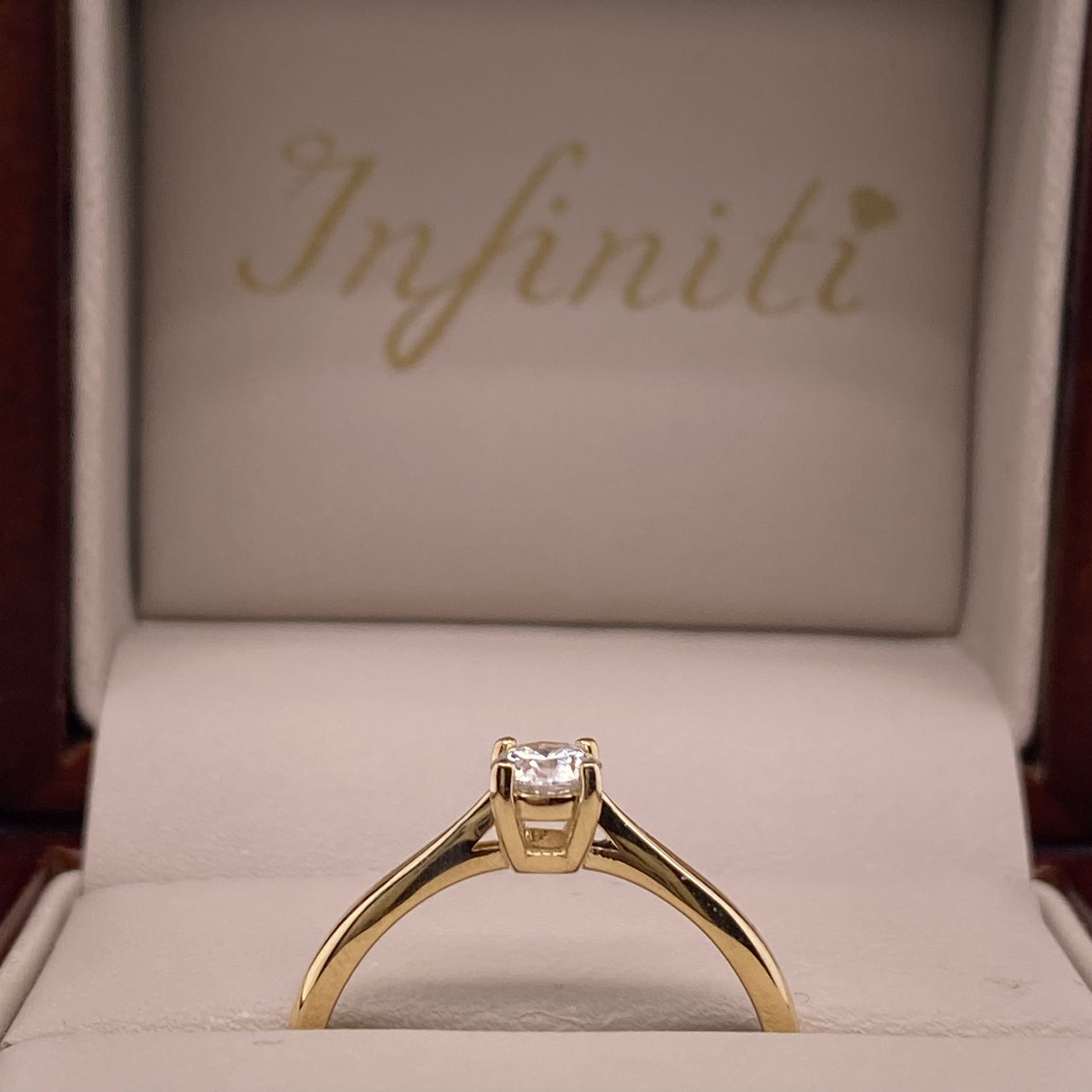 Anillo Oro 14k - 0.30 CT Diamante de Laboratorio