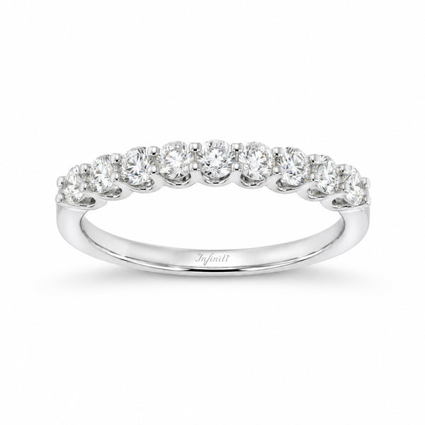 Churumbela Oro Blanco 14k - Diamantes Laboratorio de 0.50 CTW