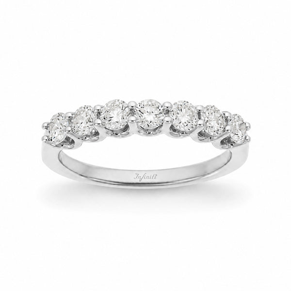 Churumbela Oro Blanco 14k - Diamantes Laboratorio de 0.70 CTW