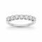 Churumbela Oro Blanco 14k - Diamantes Laboratorio de 0.70 CTW