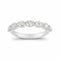 Churumbela Oro Blanco 14k - Diamantes Laboratorio de 0.85 CTW