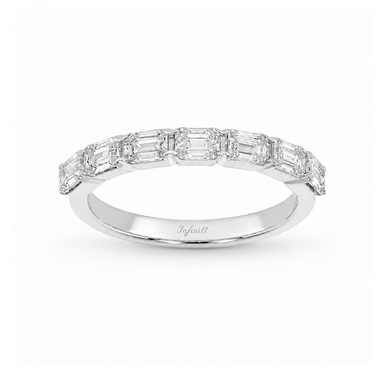 Churumbela Oro Blanco 14k - Diamantes Laboratorio de 1.04 CTW