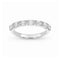 Churumbela Oro Blanco 14k - Diamantes Laboratorio de 1.04 CTW