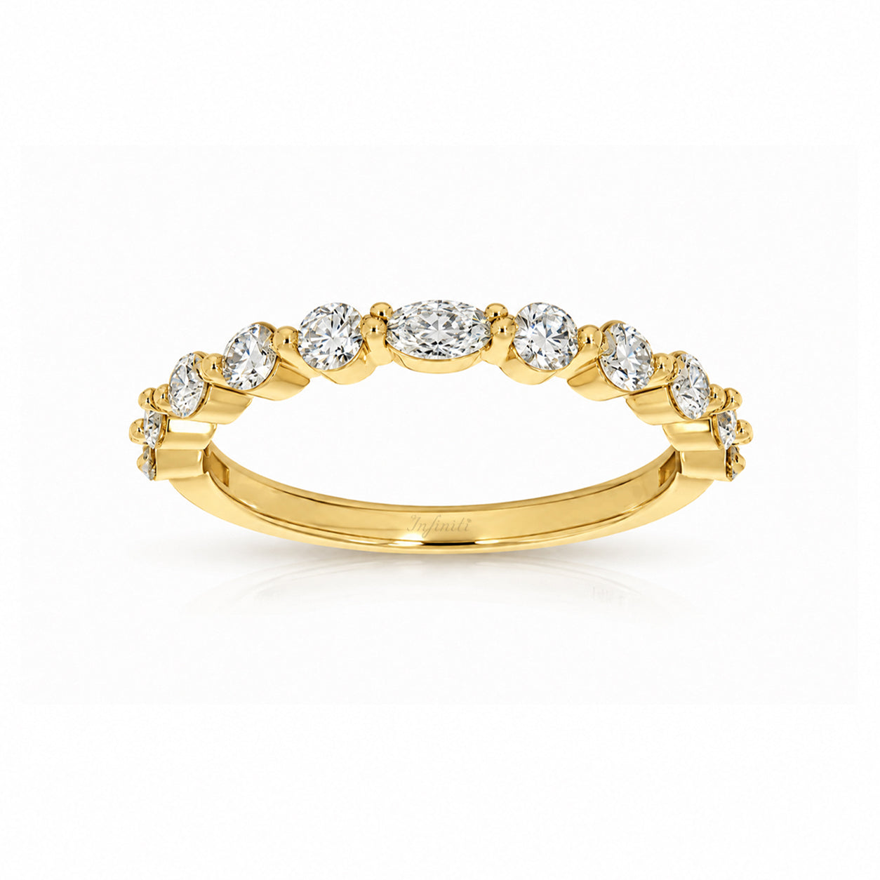 Churumbela Oro 14k - Diamantes de Laboratorio de 0.60 CTW