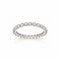 Churumbela Oro Blanco 14k - Diamantes de Laboratorio de 1.00 CTW