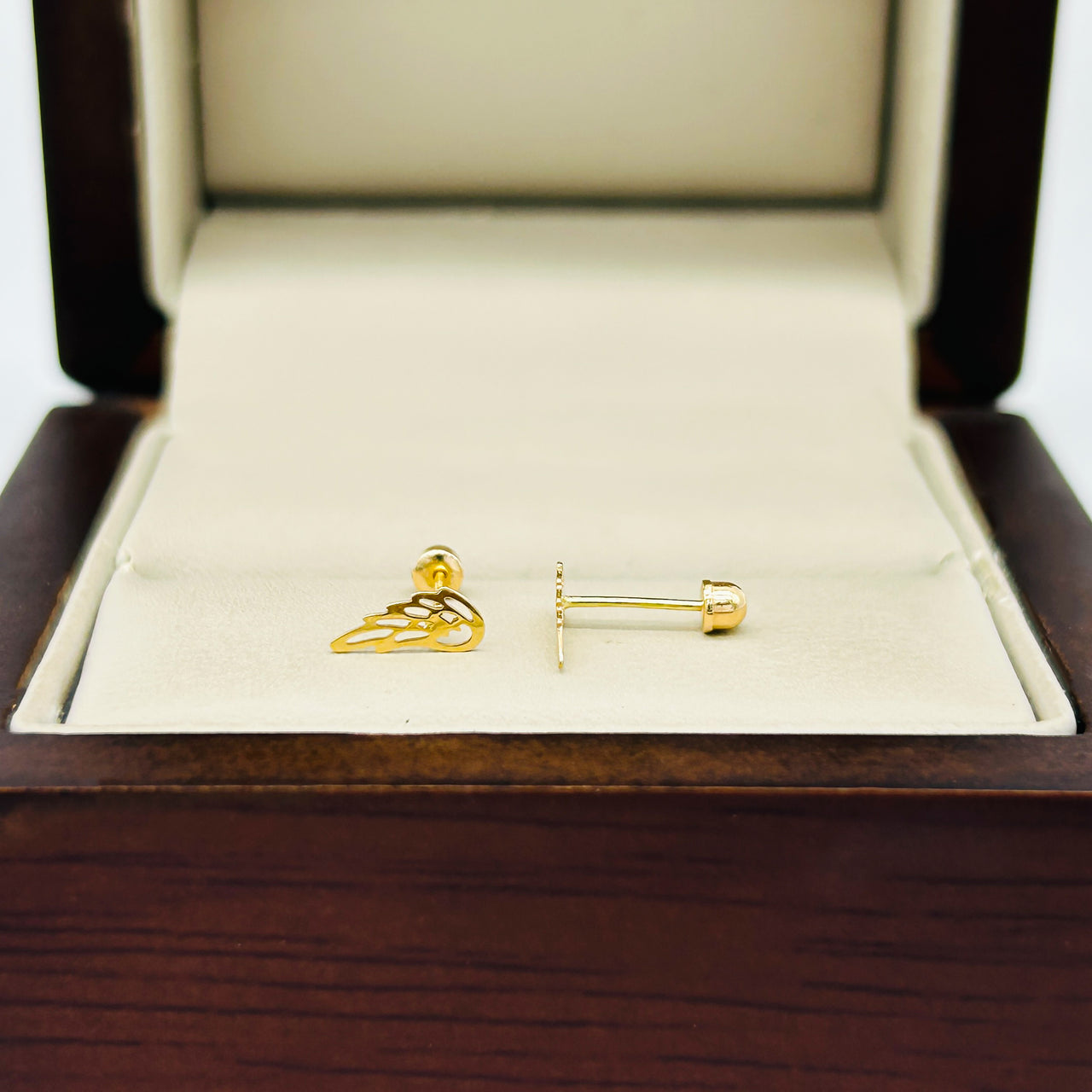 Broquel Oro 14k - Alas de Angel