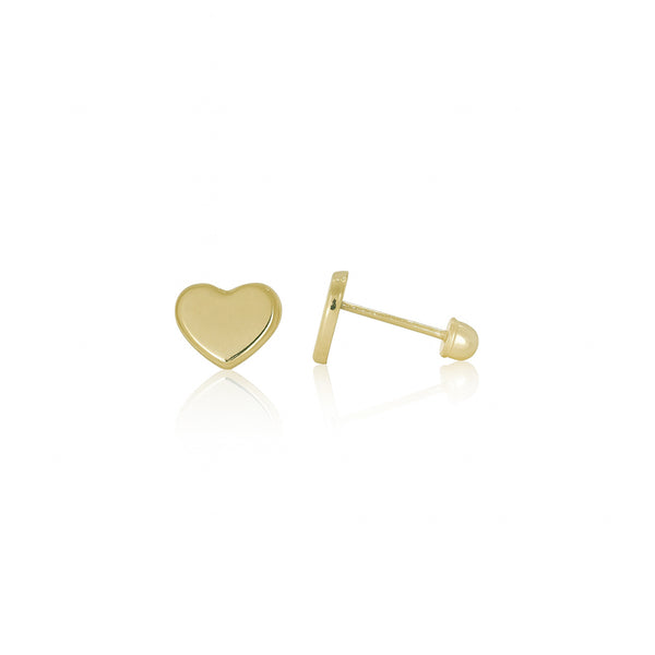 Broquel Oro 14k - Corazón