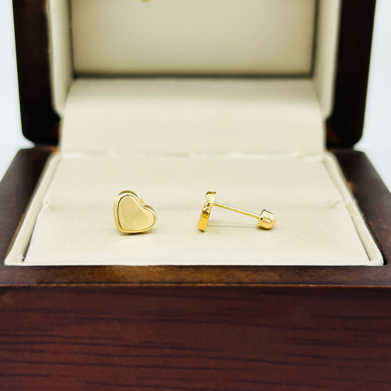 Broquel Oro 14k - Corazón