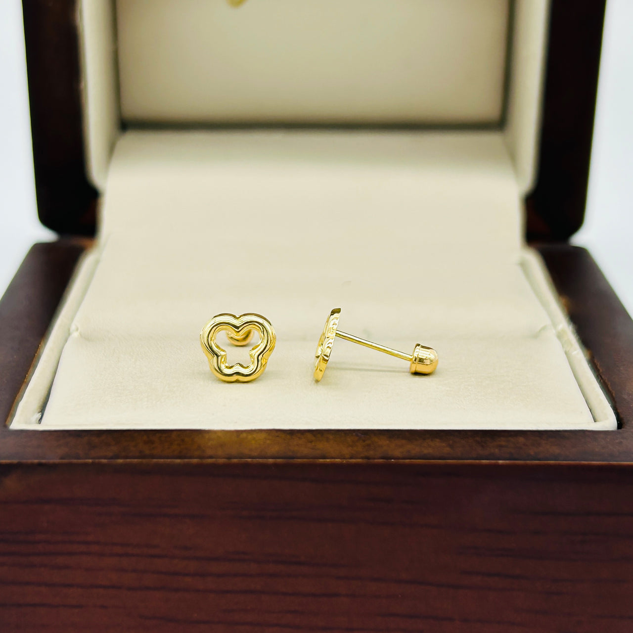 Broquel Oro 14k - Mariposa