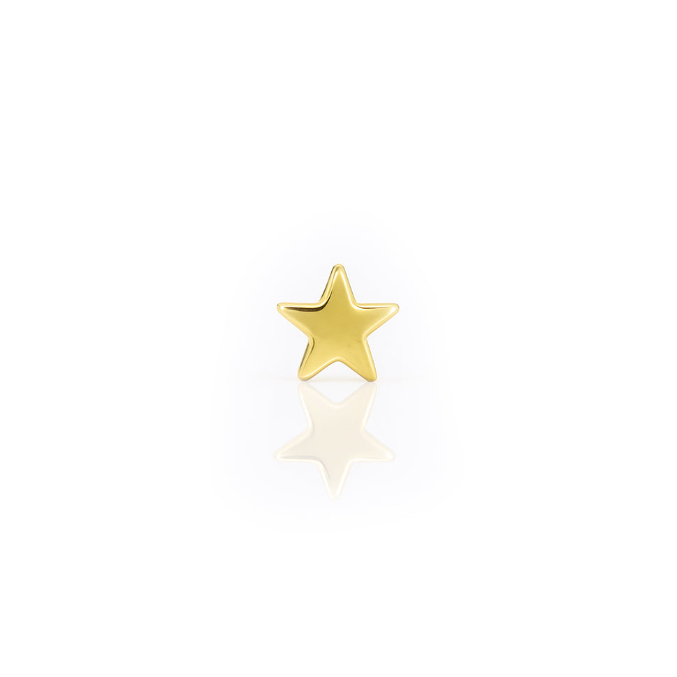 Piercing Oro 14k - Mini Estrella