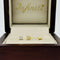 Broquel Oro 14k - Diamante Laboratorio 0.22 CTW