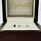 Broquel Oro Blanco 14k - Zafiro Laboratorio 0.12 CTW