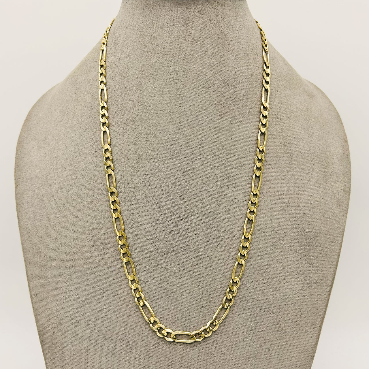 Cadena Oro 10k Cartie 55 cm, Ancho 6 mm
