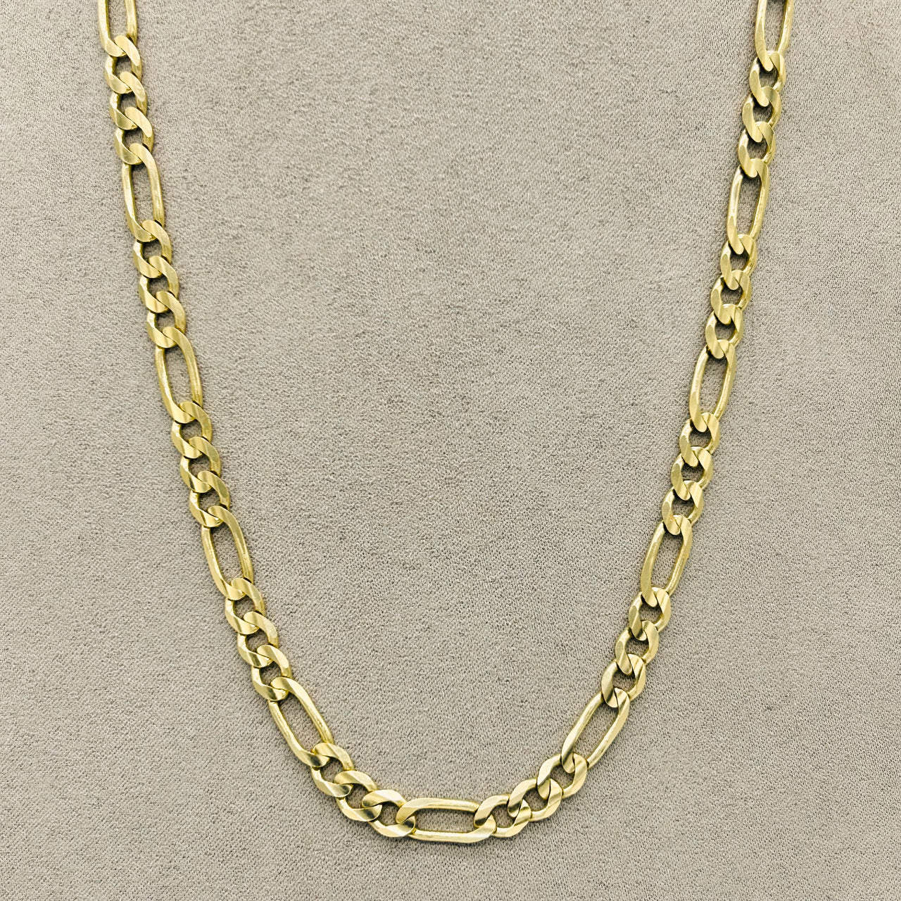 Cadena Oro 10k Cartie 55 cm, Ancho 6 mm