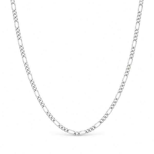 Cadena Oro Blanco 14k - Tejido Cartie 50 cm