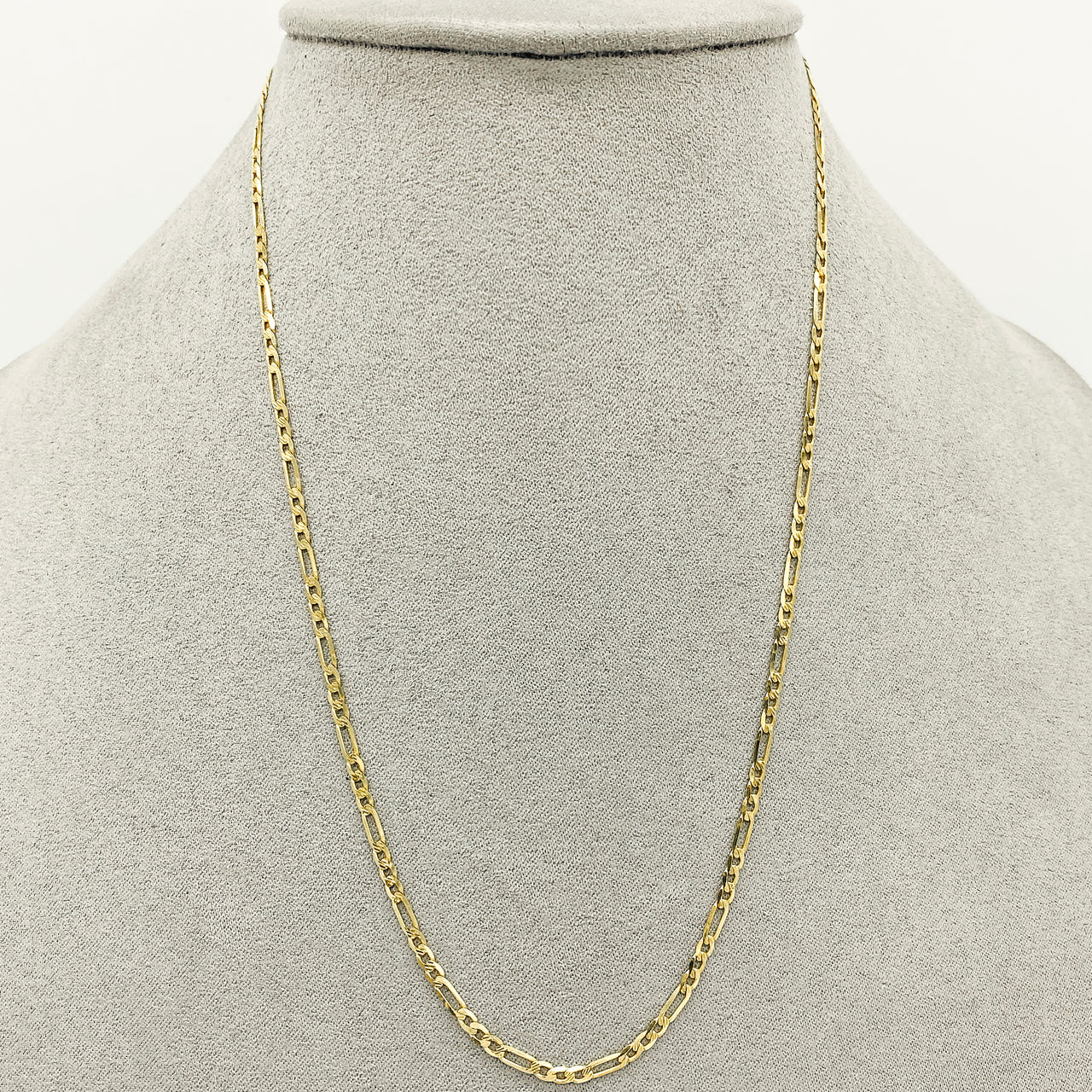 Cadena Oro 10k - 3 x 1 Largo 45/50/55 CM