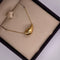 Gargantilla Oro 10k - Gota Lisa