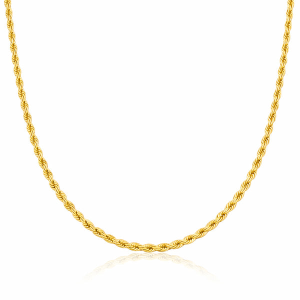 Cadena Oro 10k - Torsal Hueco 45/50/55 cm