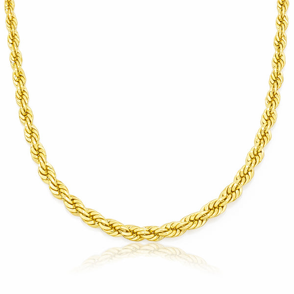 Cadena Oro 10k - Torsal Hueco - 55 cm