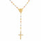 Rosario Oro Florentino 10k - 45 cm + 7.5 cm de Cruz