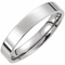 Argolla Titanio - Lisa 4 mm con Confort fit