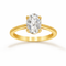 Anillo Oro 14k - 1.00 CT Diamante de Laboratorio IGI