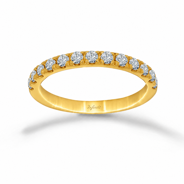 Churumbela Oro 14k - Diamantes Laboratorio de 0.52 ctw