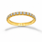 Churumbela Oro 14k - Diamantes Laboratorio de 0.52 ctw