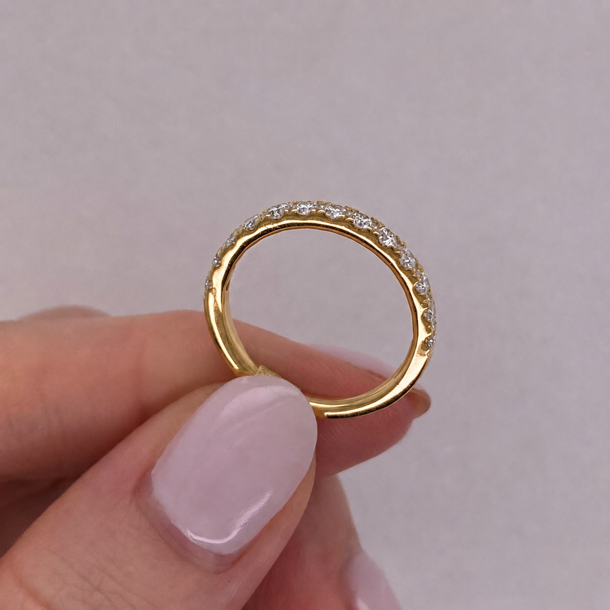Churumbela Oro 14k - Diamantes Laboratorio de 0.52 CTW