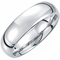 Argolla Tungsteno - Lisa 6 mm con Confort Fit